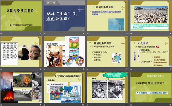 《环境污染及其防治》PPT