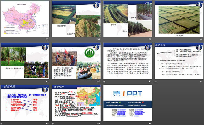 《合理利用土地资源》PPT