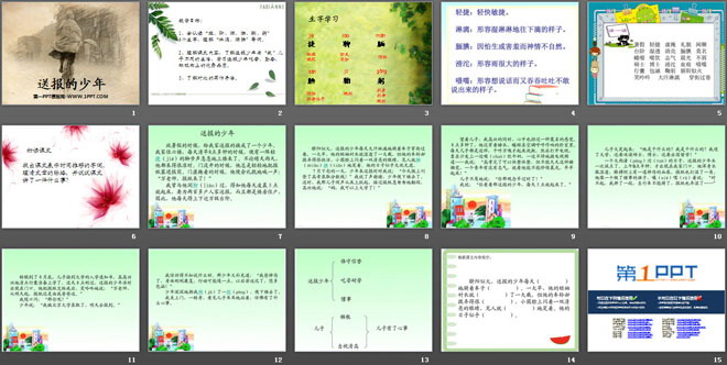 《送报的少年》PPT课件4