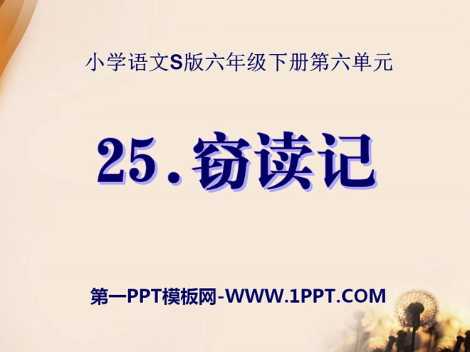 《窃读记》PPT课件11
