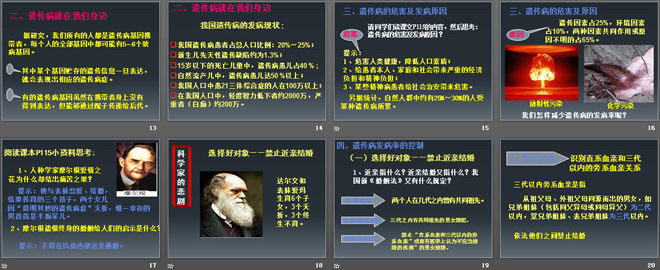 《遗传病和人类健康》PPT课件