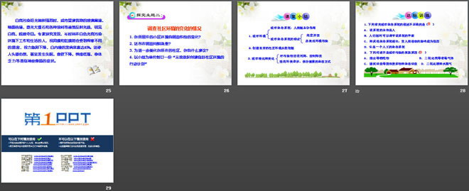 《关注城市环境》PPT