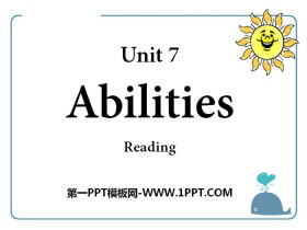 《Abilities》ReadingPPT