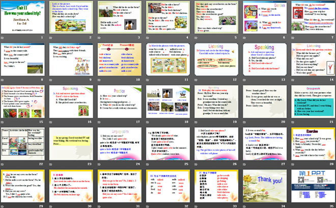 《How was your school trip?》PPT课件3