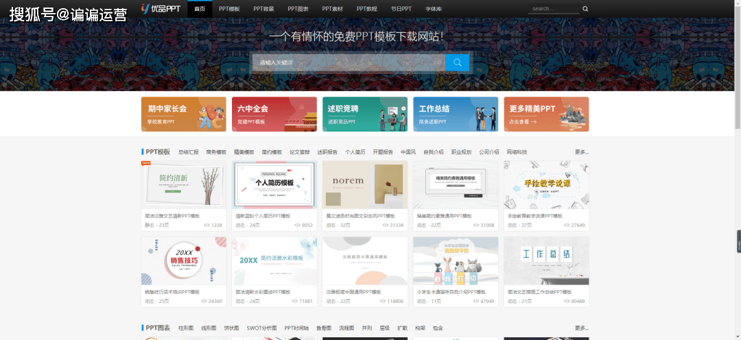 ppt模板素材